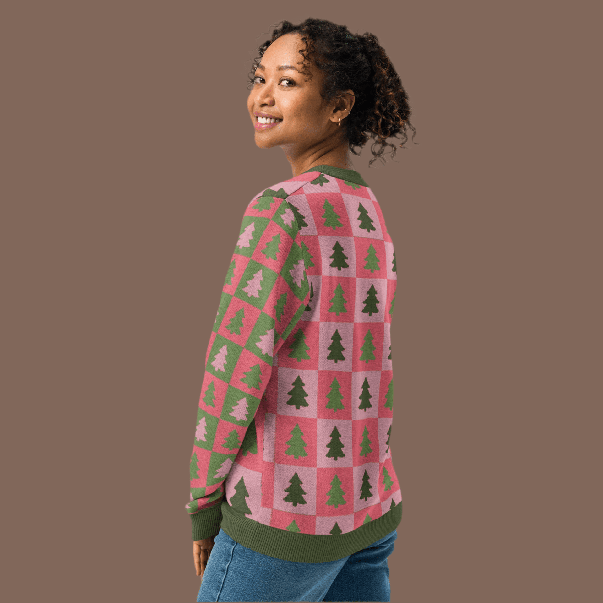 Holiday Theme Knitted crew neck sweater - Paakhaa