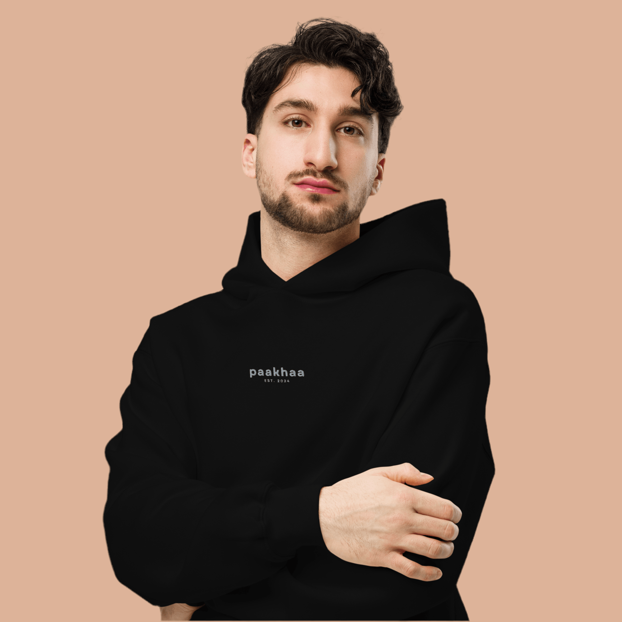 Need Chai Indian Design Unisex Oversized Hoodie | Perfect for Chai & Tea Fans | Trendy & Comfortable Streetwear - Paakhaa