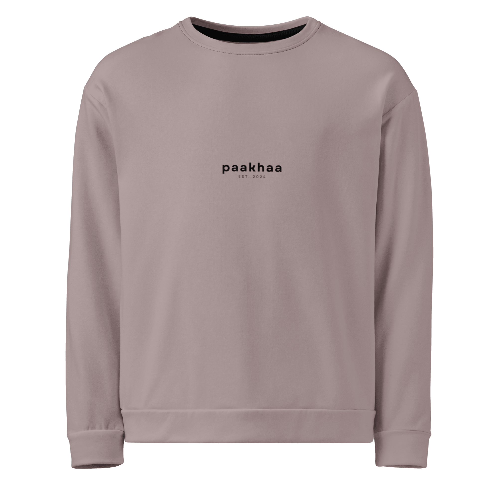 Mauve Unisex Sweatshirt Co-ords - Paakhaa