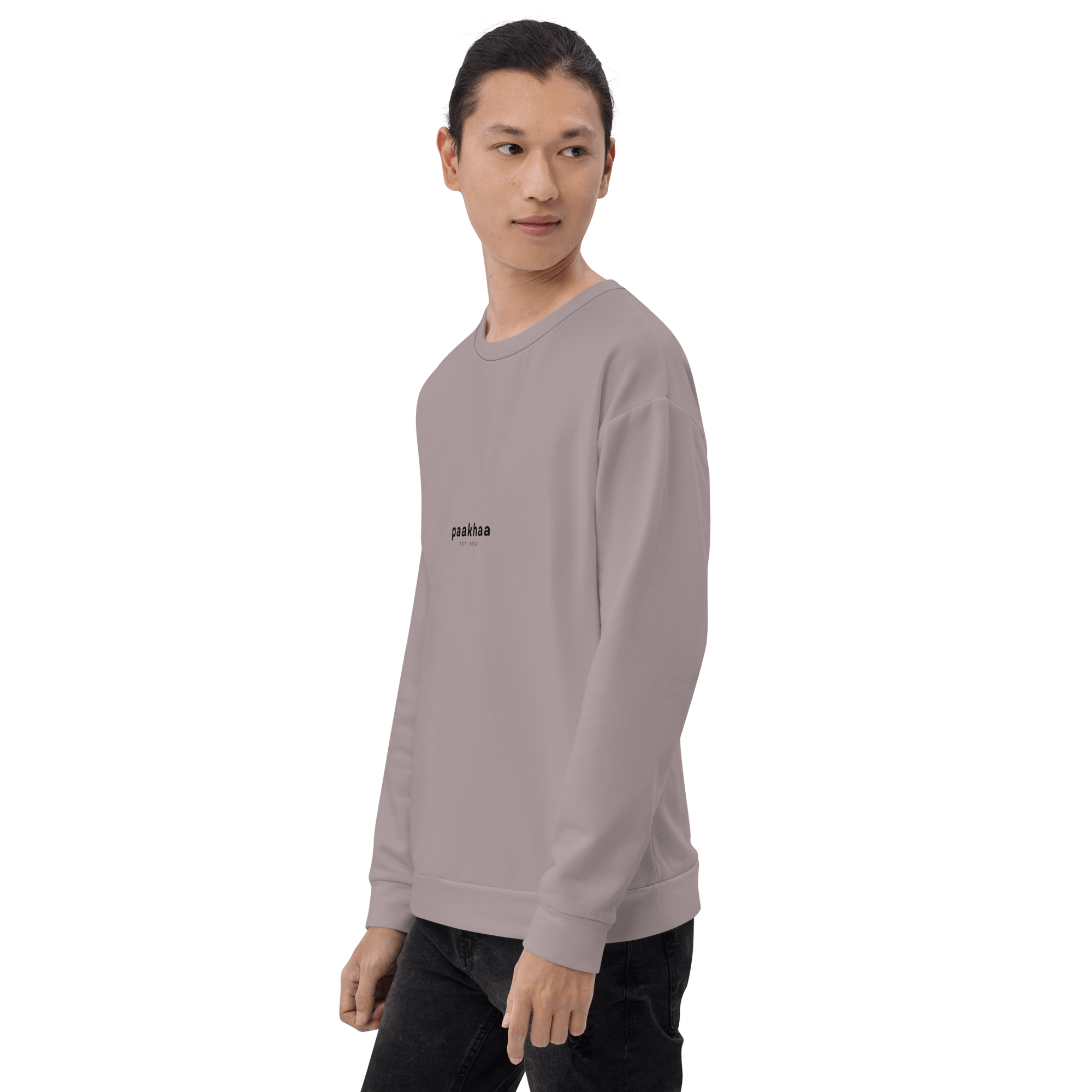 Mauve Unisex Sweatshirt Co-ords - Paakhaa