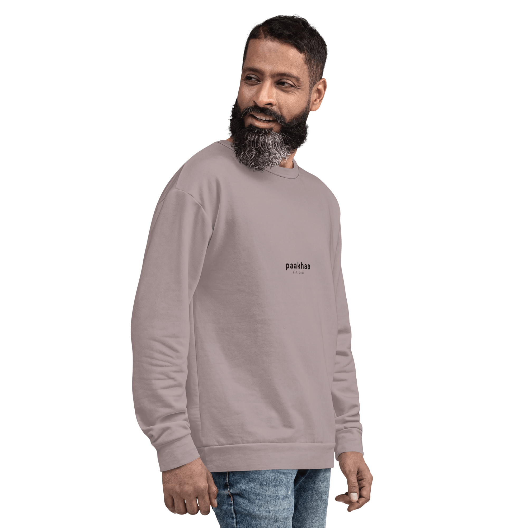 Mauve Unisex Sweatshirt Co-ords - Paakhaa