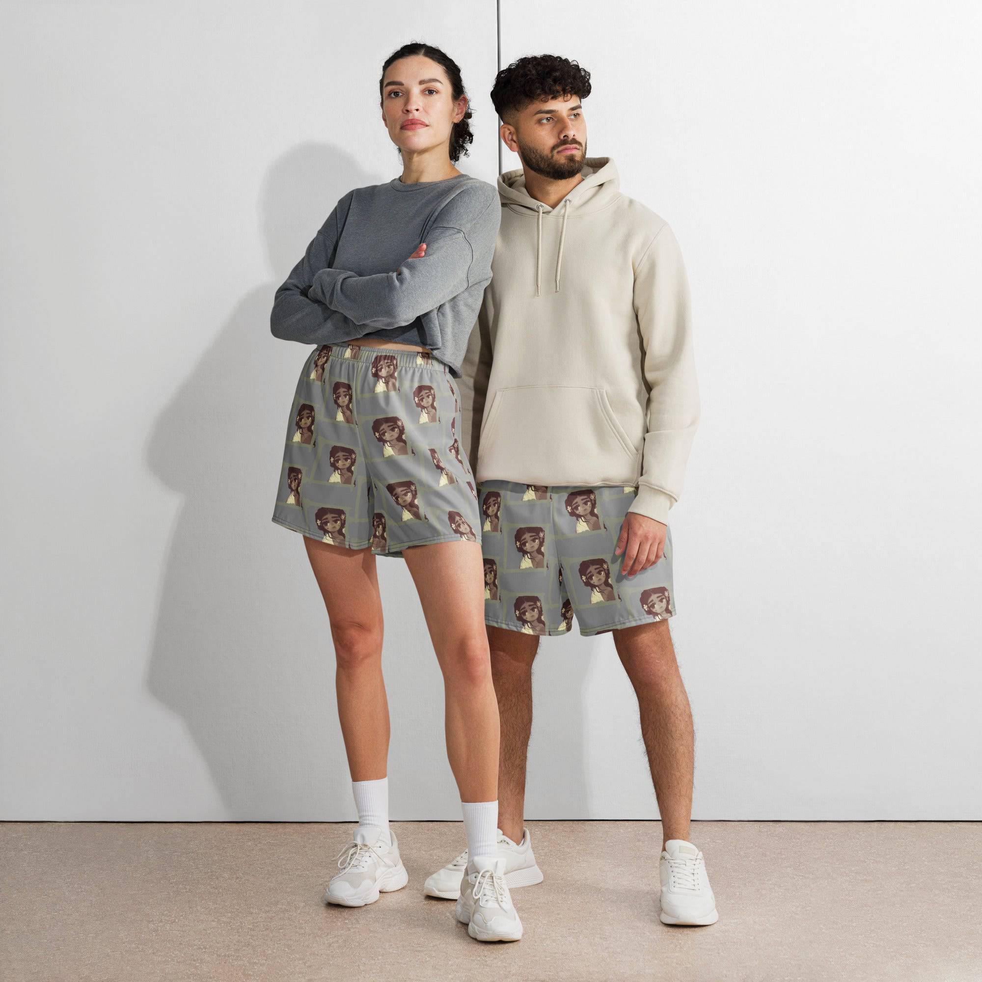 All Over Print Unisex Shorts Co-ord - Paakhaa