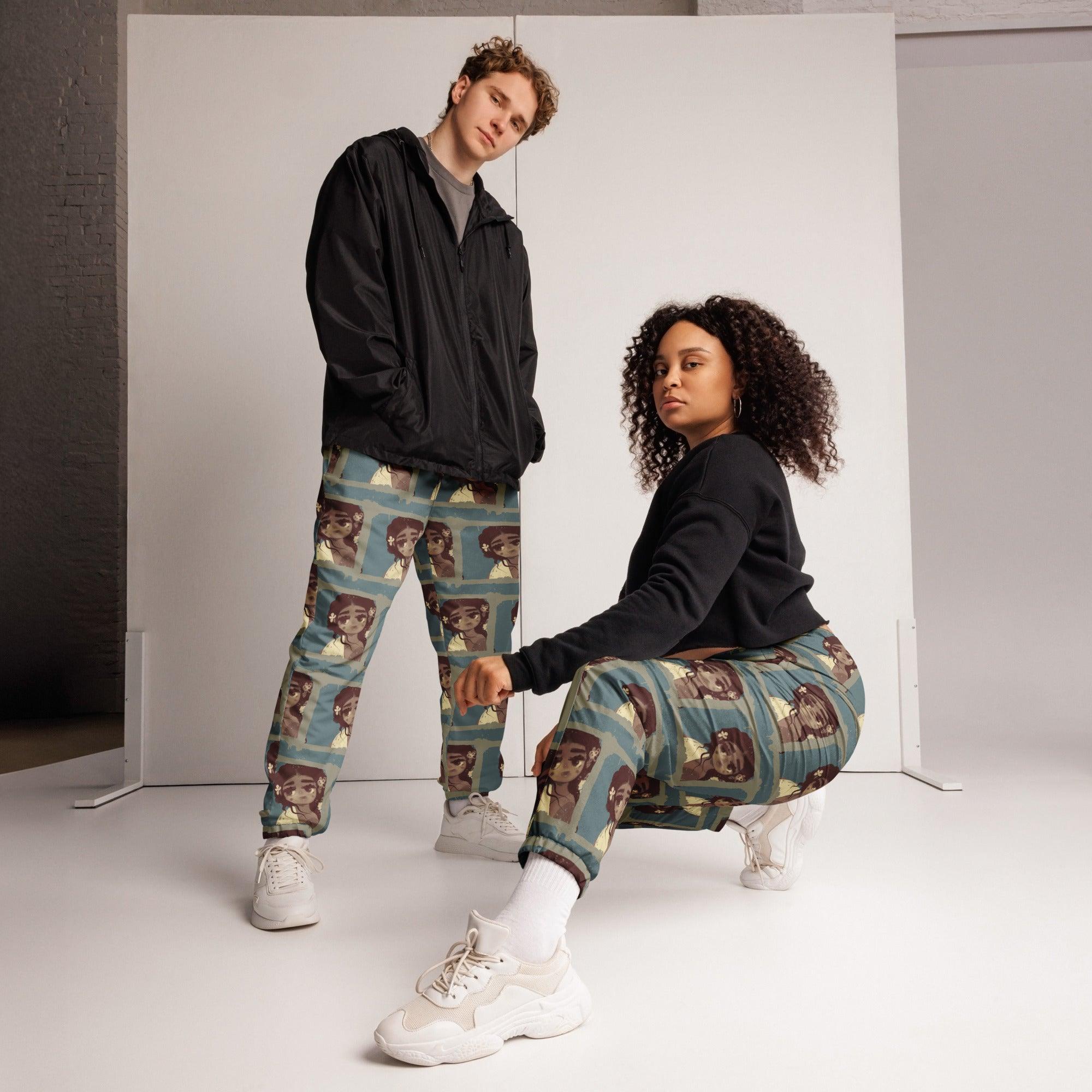 Graphic Print Unisex track pants Co-ords - Paakhaa