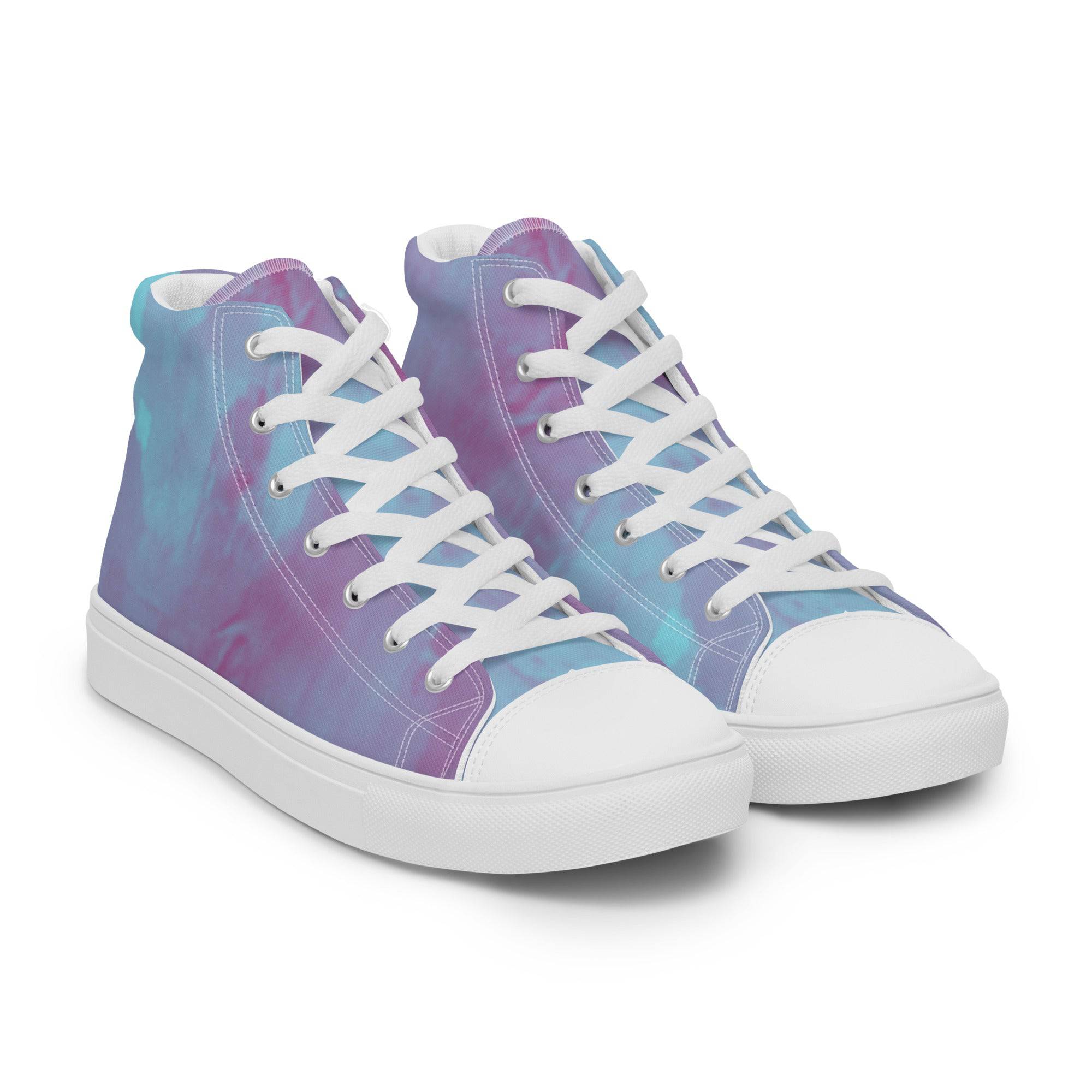 Indigo Men’s high top canvas shoes - Paakhaa