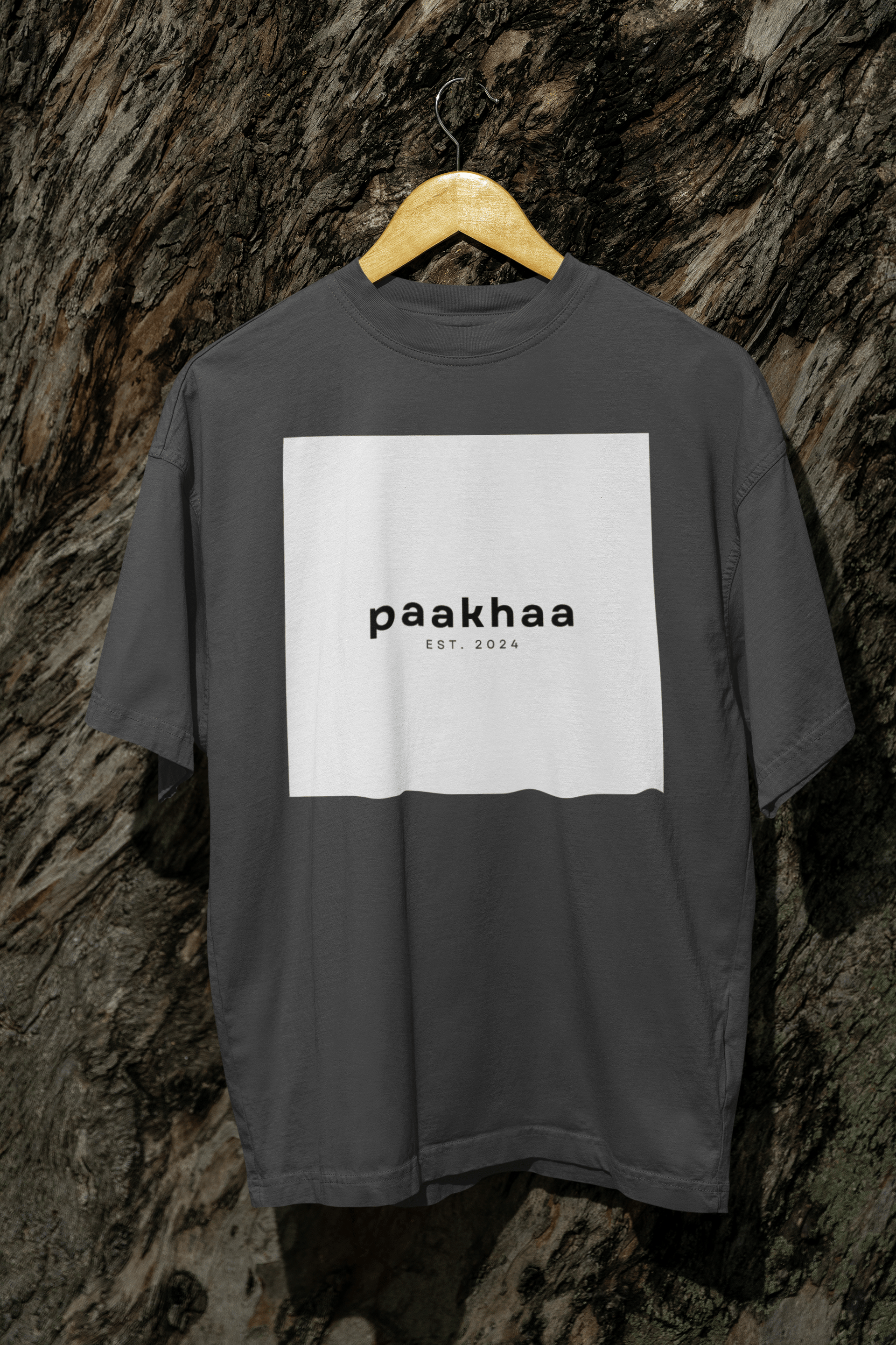 Oversized faded t-shirt - Paakhaa