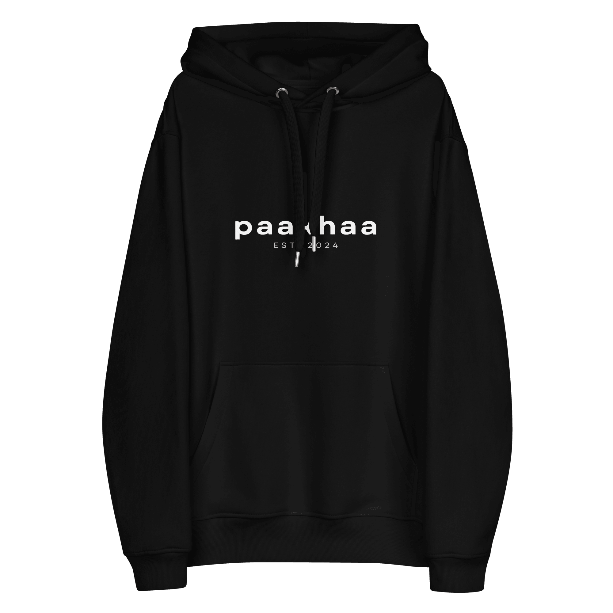 Unisex Premium eco hoodie - black - Paakhaa