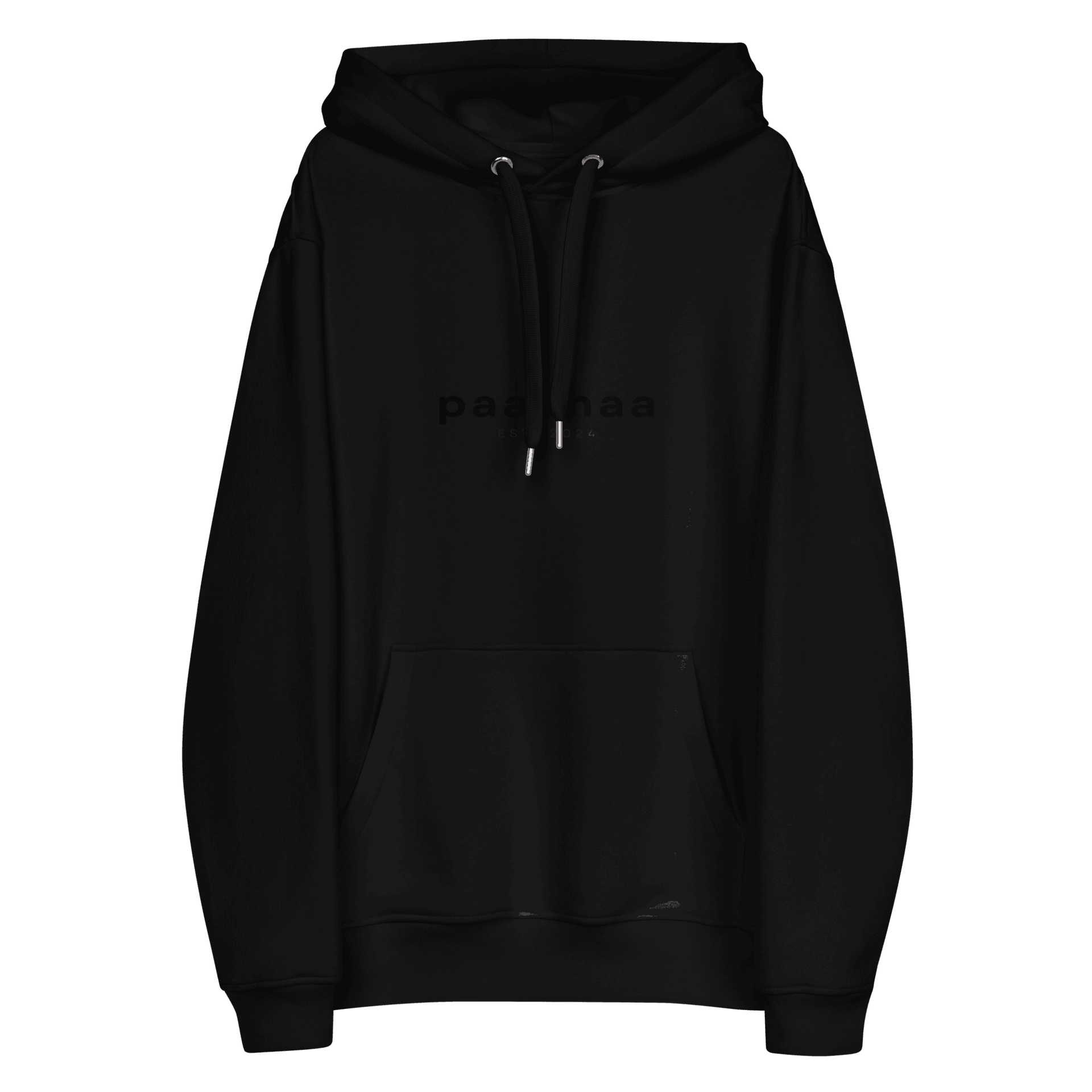 Black Premium eco hoodie - Paakhaa