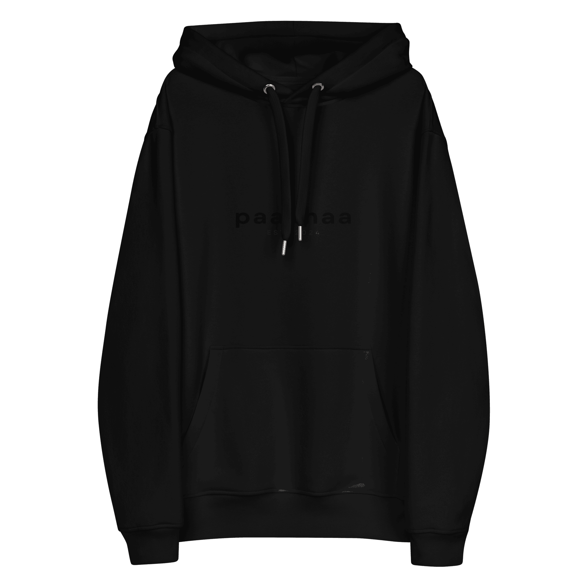 Black Premium eco hoodie - Paakhaa