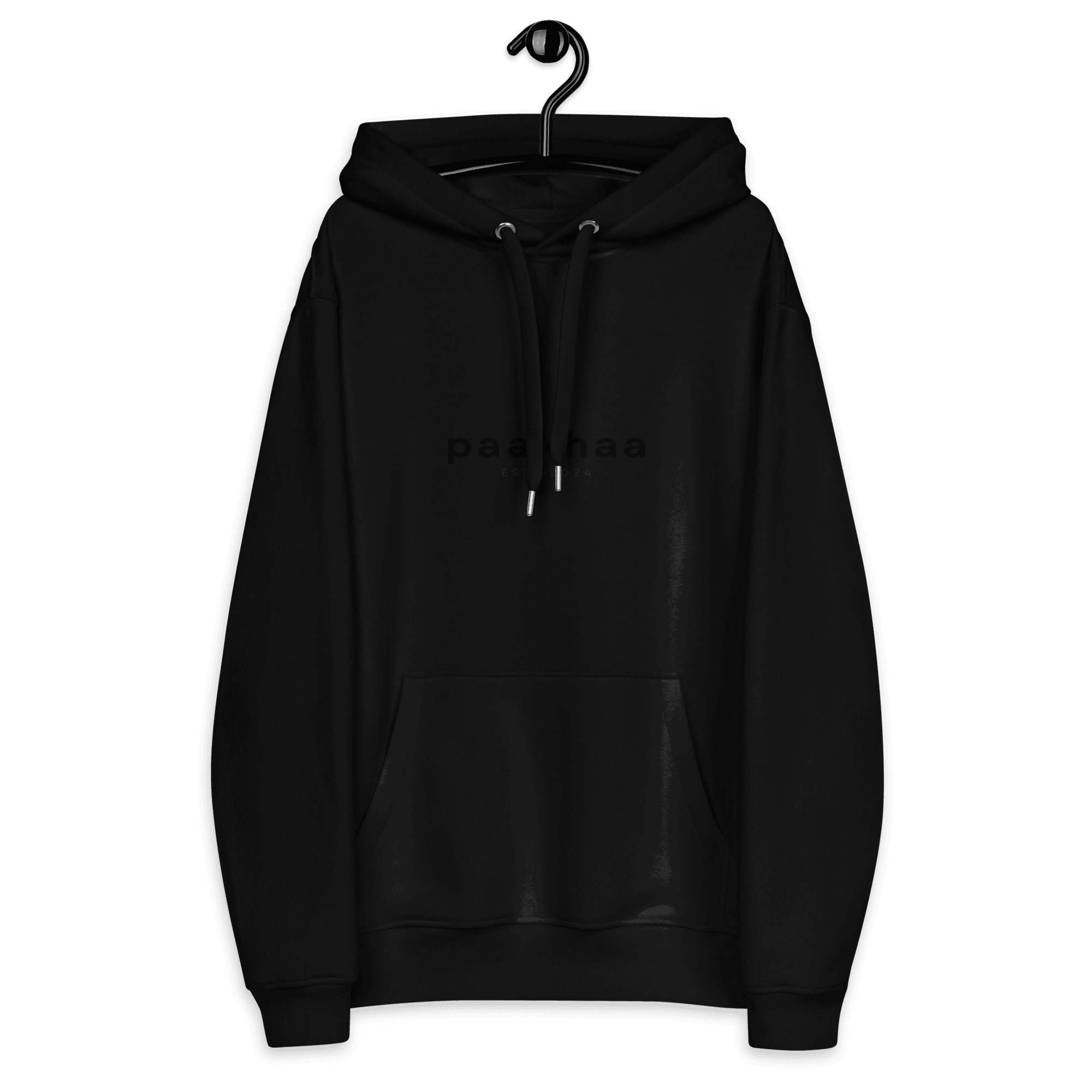 Black Premium eco hoodie - Paakhaa