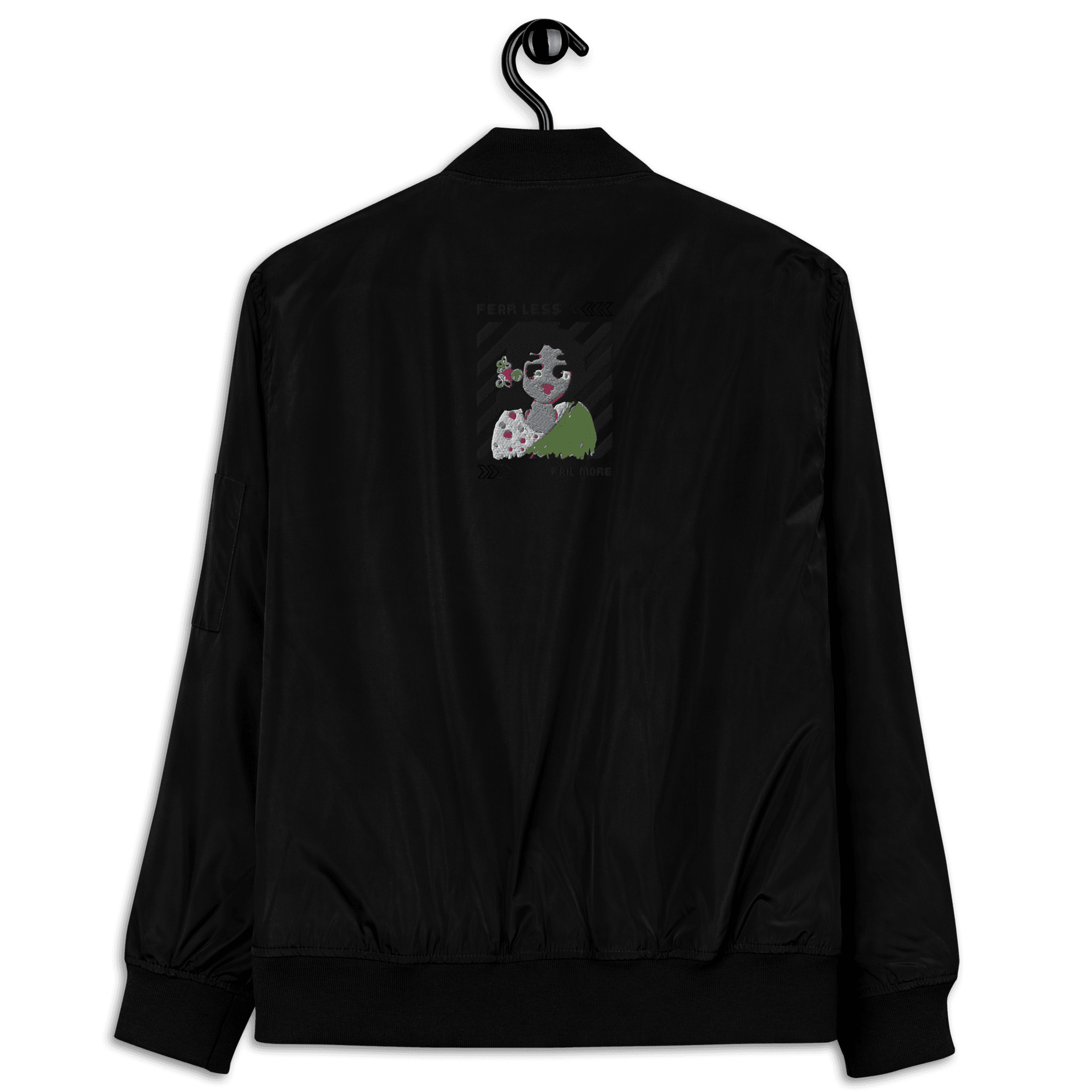 Premium recycled bomber jacket with Embroidery - Paakhaa