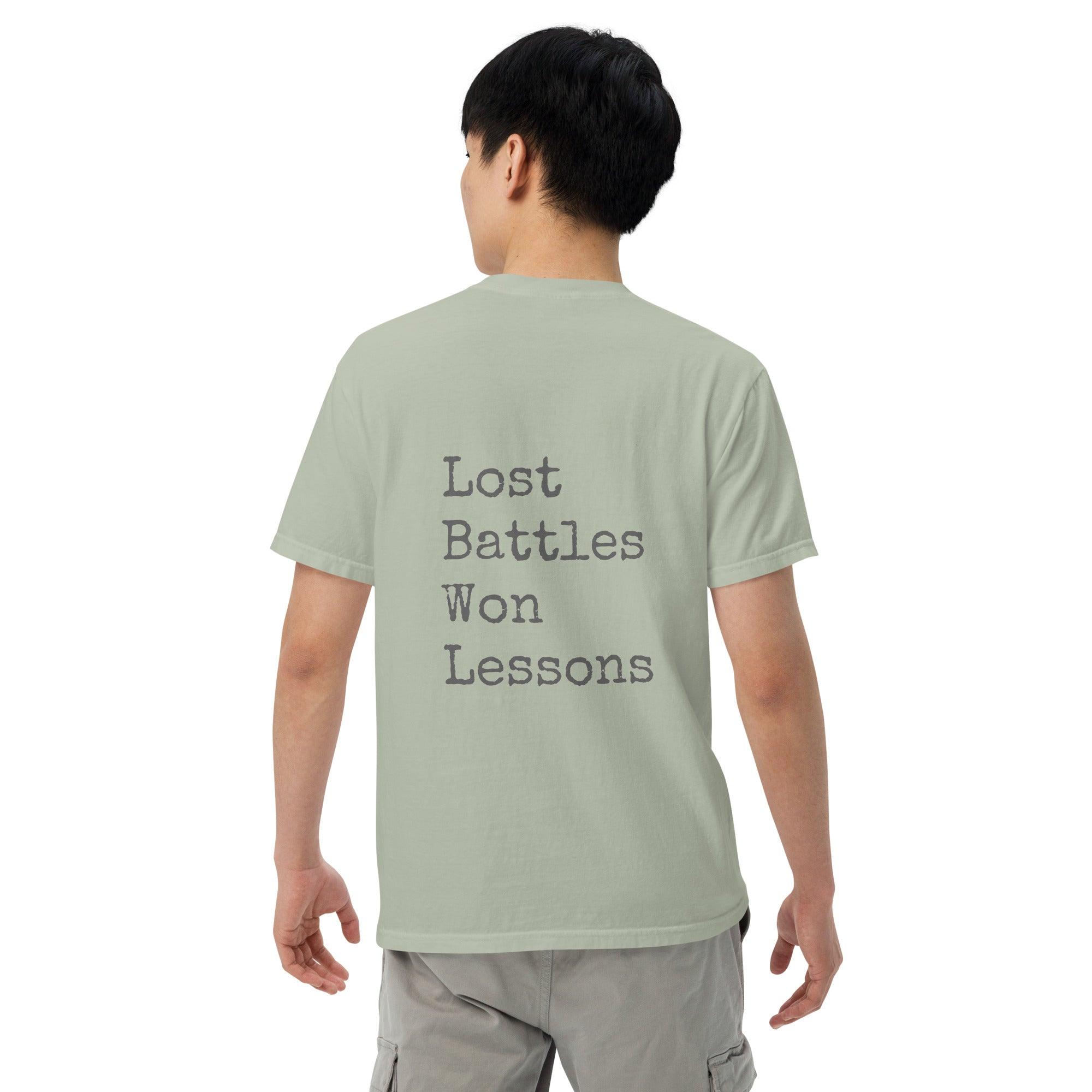 Lost Battles Unisex garment-dyed heavyweight t-shirt - Paakhaa