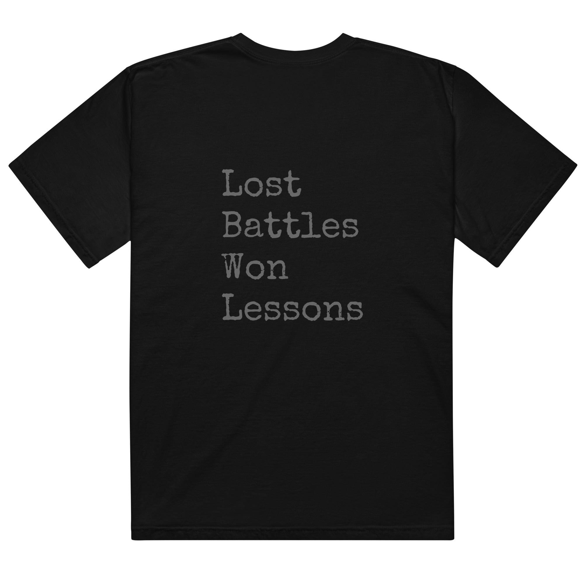 Lost Battles Unisex garment-dyed heavyweight t-shirt - Paakhaa