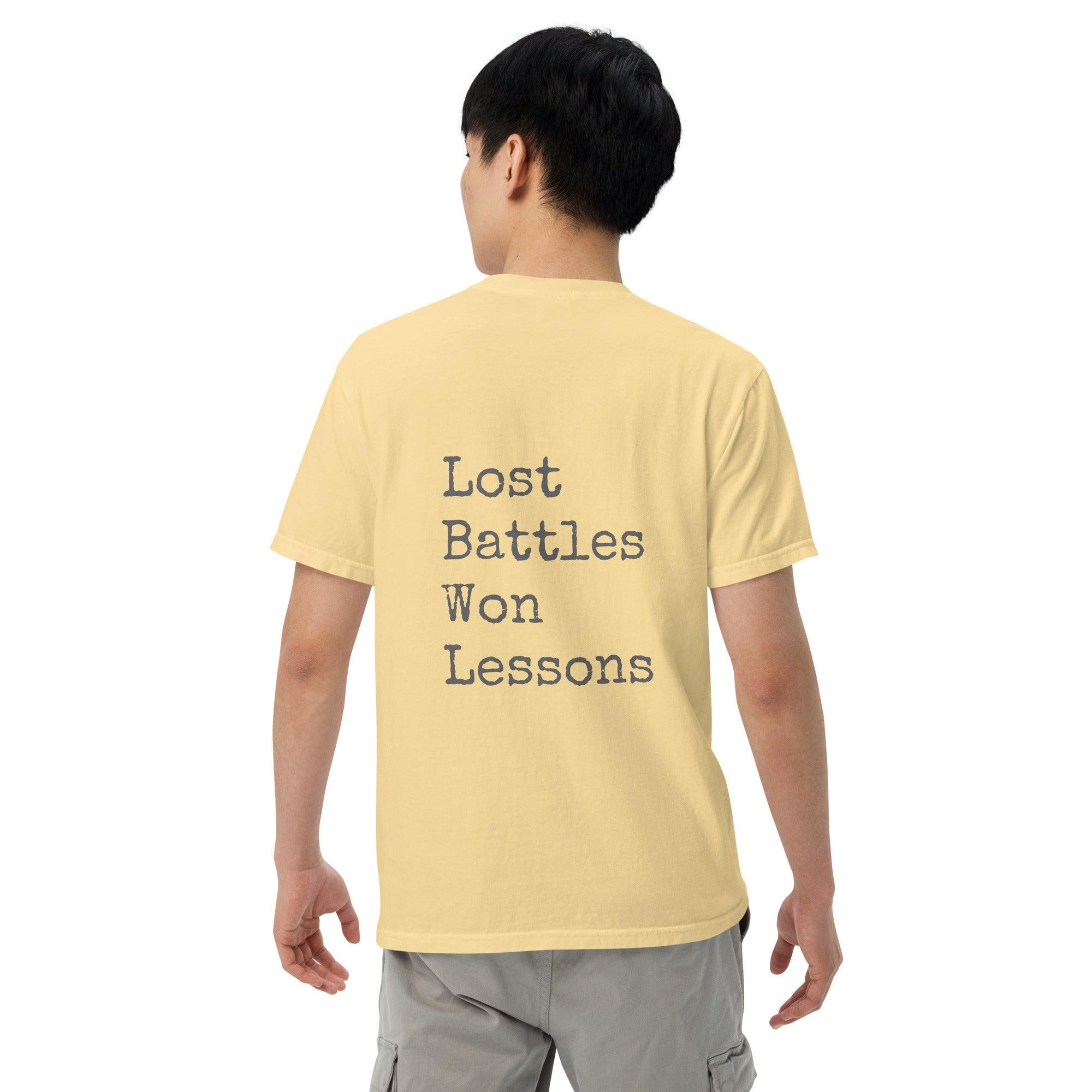 Lost Battles Unisex garment-dyed heavyweight t-shirt - Paakhaa